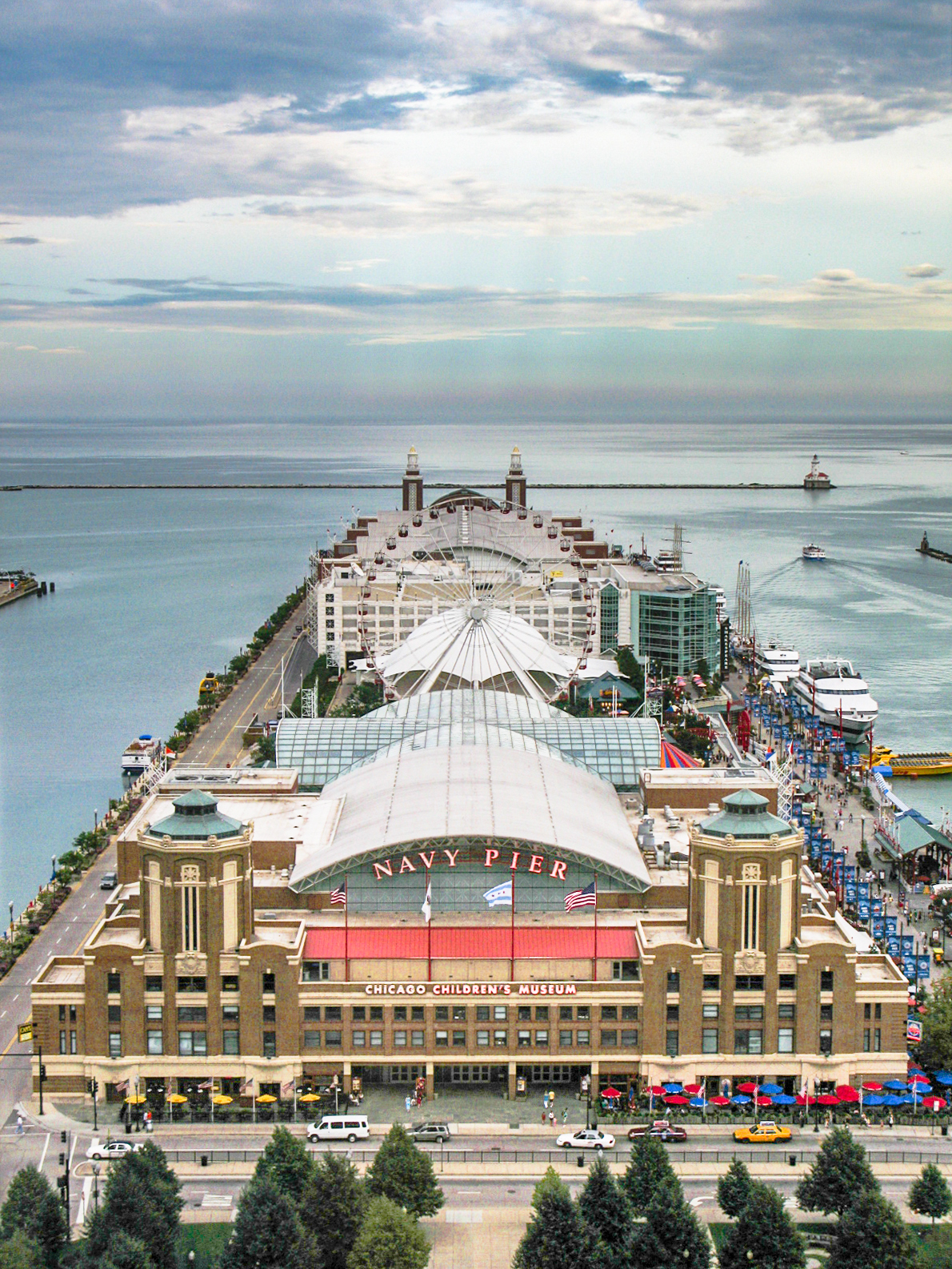 Birdseye view of the chicago children's museum