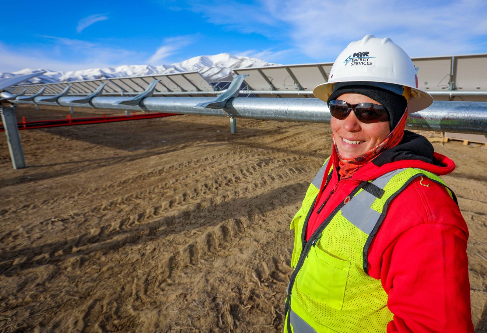 woman employee at battle mountain