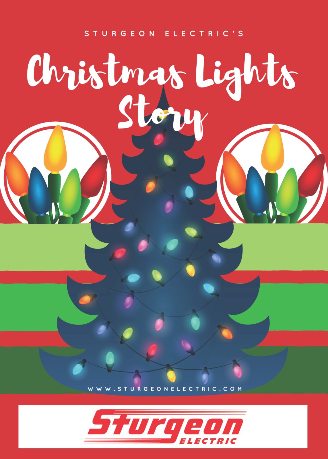 Graphic of Christmas tree